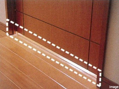 扉のアンダーカットイメージ｜ザ・パークハウス小日向